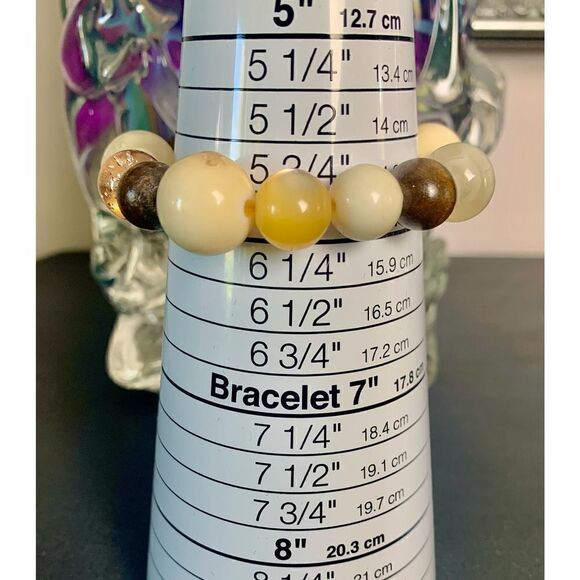 Vintage Beads and Beaches Bracelets - Set of 2, Unmarked - Picture 2 of 5